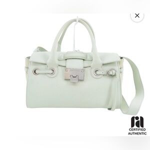 Jimmy Choo Light Green Satchel